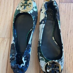 Tory Burch Women's Multicolor Ballet Flats